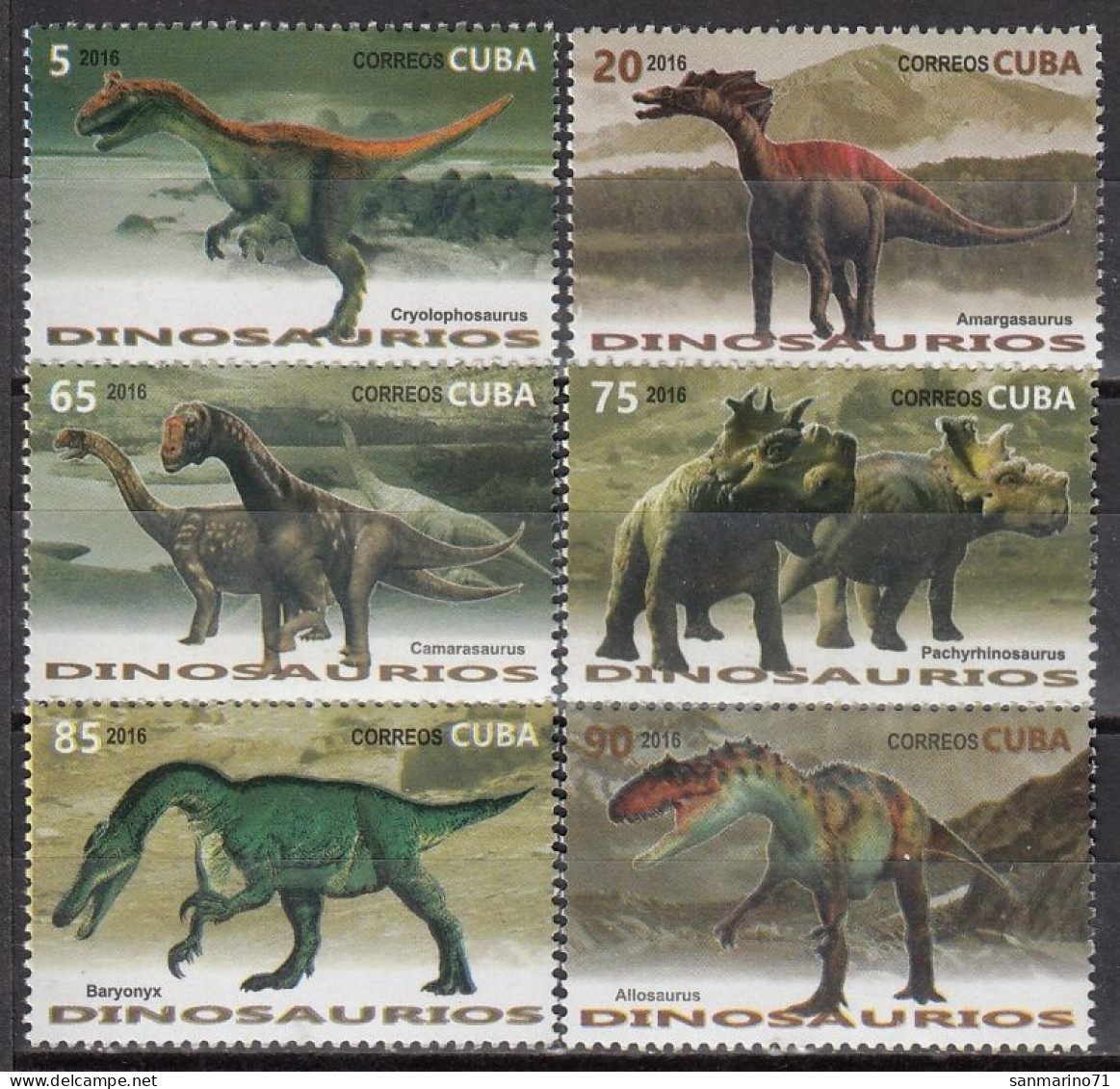 CUBA 6054-6059,unused (**) - Unused Stamps