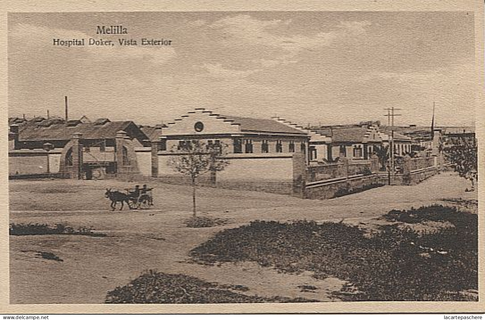 X125448 RARO MELILLA HOSPITAL DOKER VISTA EXTERIOR - Melilla