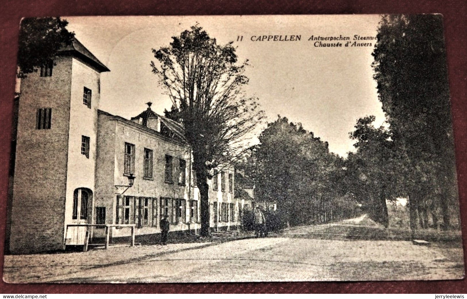 KAPELLEN - CAPPELLEN -  Antwerpschen Steenweg  -  Chaussée D' Anvers  -  1923 - Kapellen