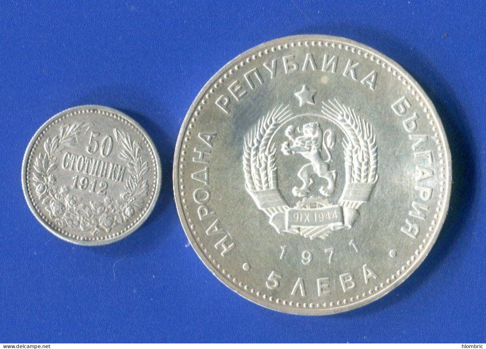 Bulgarie  2  Pieces  Arg - Bulgarien