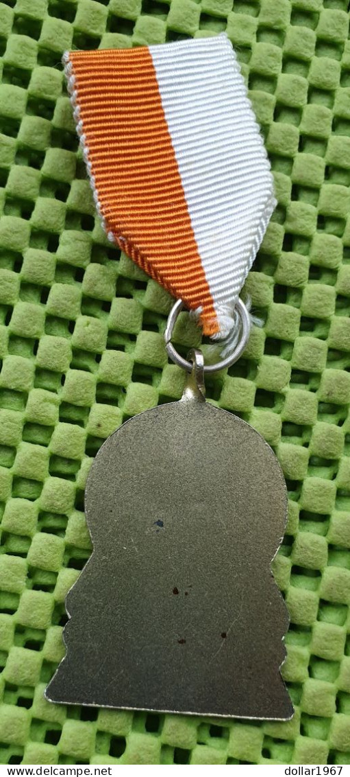 Medaile :  W.S.V. " Kijk Uit " Castricum - Paddenst. 1965 . -  Original Foto  !!  Medallion  Dutch - Sonstige & Ohne Zuordnung