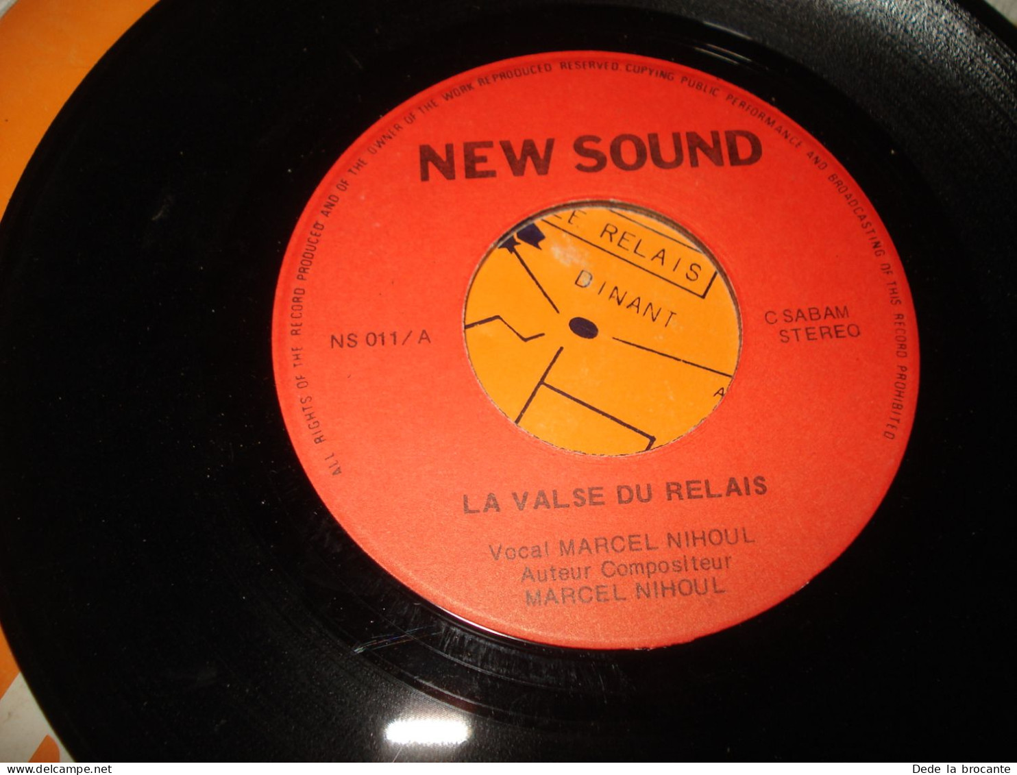 B14 / DEDICACE - Marcel Nihoul – La Valse Du Relais – NS 011 - BE 19??  VG+/EX - Disco & Pop