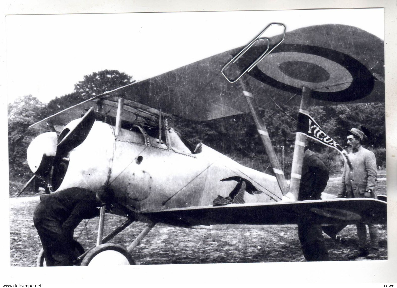 PHOTO AVION  AVIATION  NIEUPORT 10 VIEUX CHARLES - Aviación