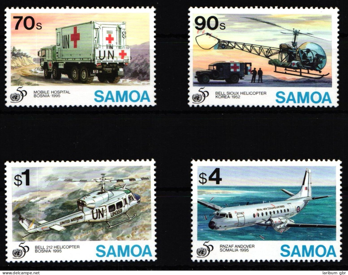 Samoa 817-820 Postfrisch #HC559 - Samoa