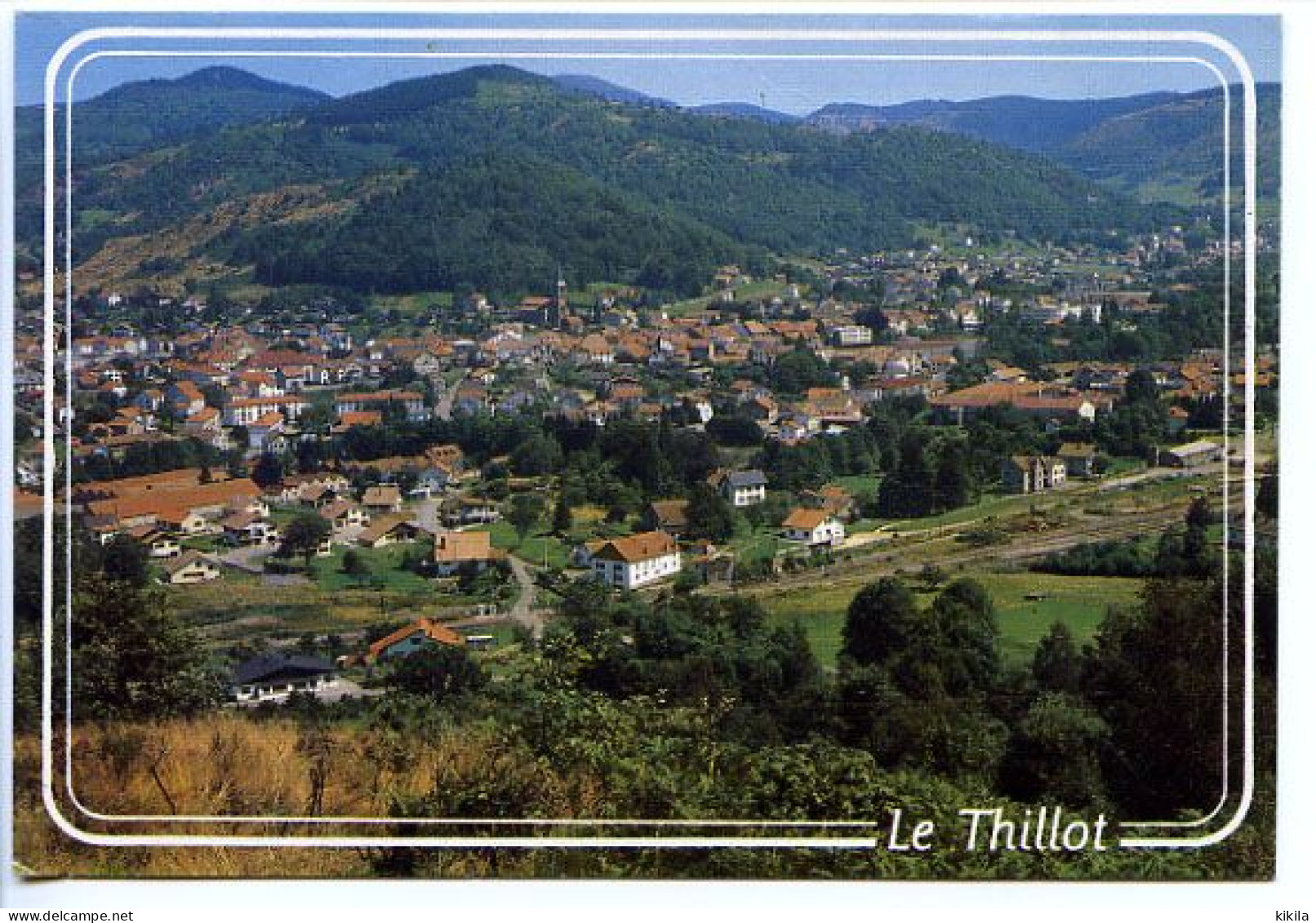 CPSM  10.5 X 15 Vosges  LE THILLOT Vue Générale Sur La Vallée - Le Thillot