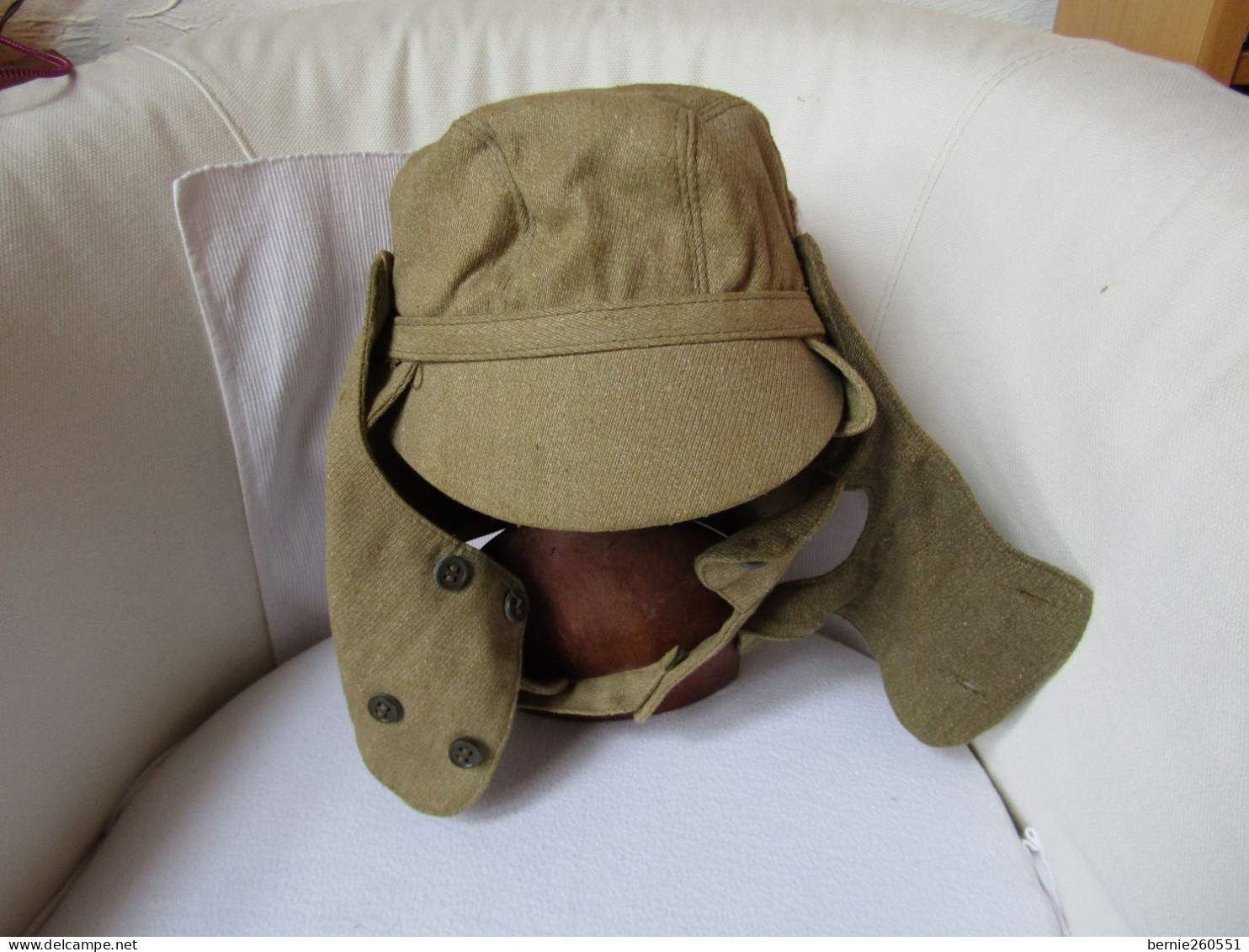 Unique Casquette D'été Avec Masque Sable Armée Soviétique - Headpieces, Headdresses