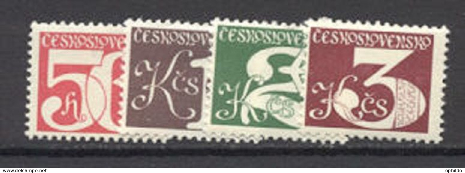 Tchéco   Yvert  2376/2379    * *  TB    - Unused Stamps