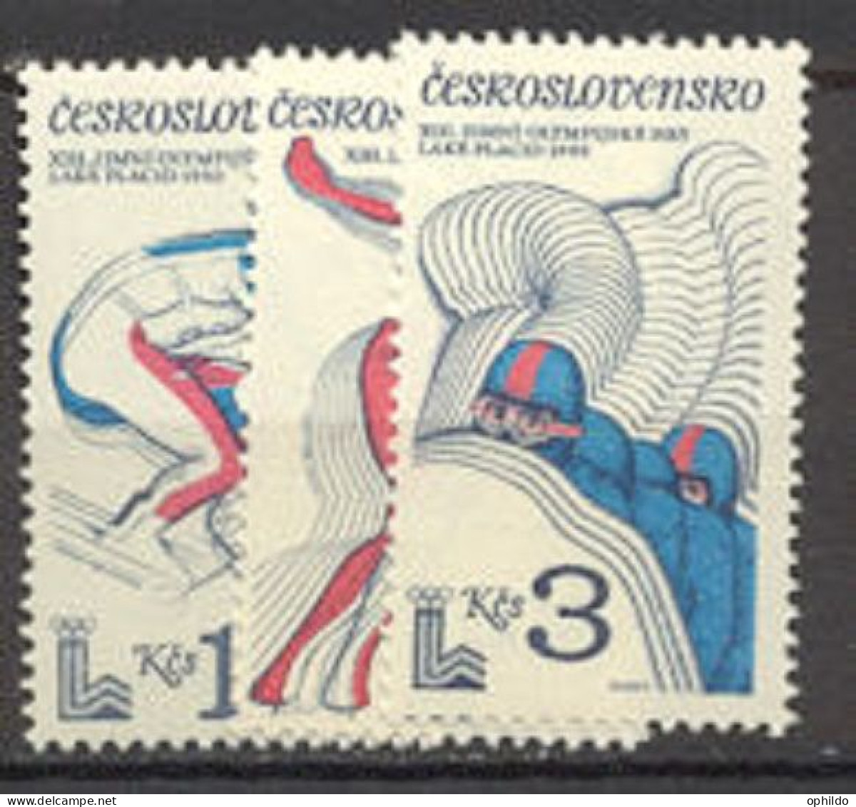 Tchéco   Yvert  2368/2370    * *  TB   Sport  - Unused Stamps
