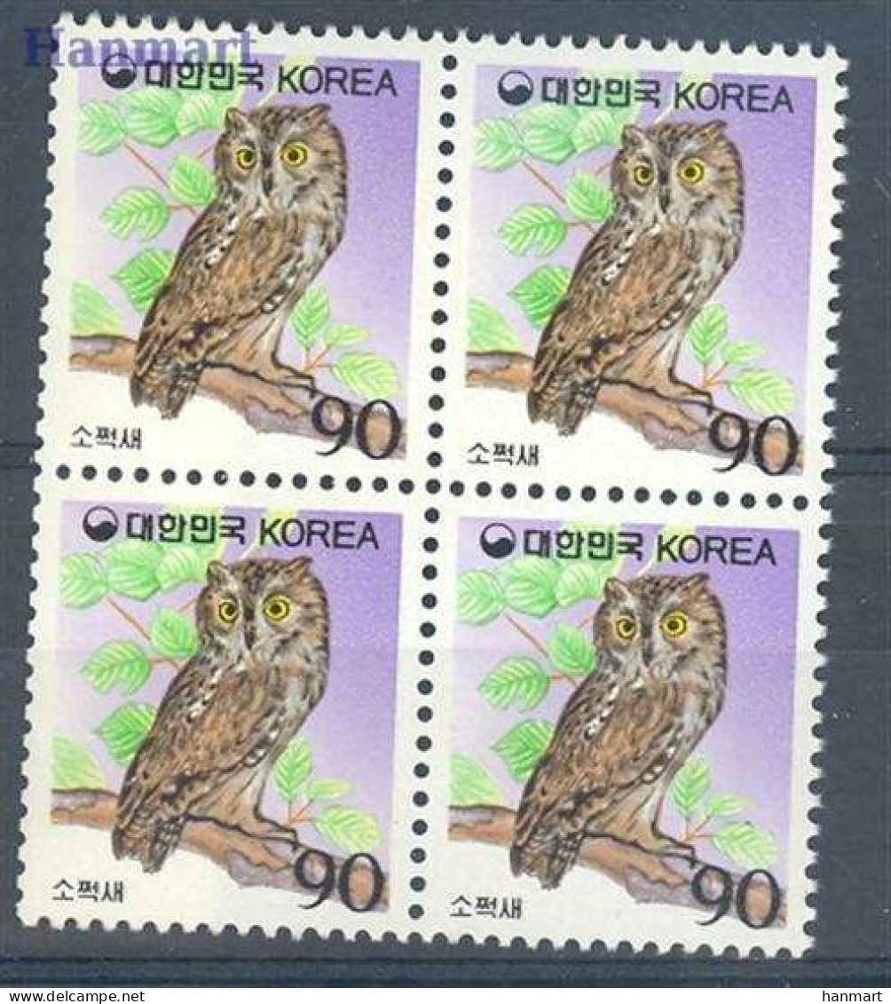 Korea, South  1994 Mi Vie 1782 MNH  (ZS9 SKAvie1782) - Owls