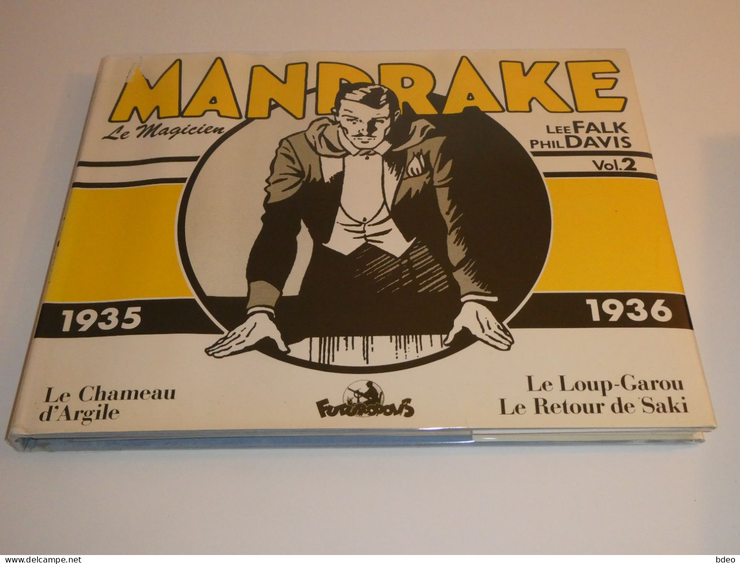 EO MANDRAKE TOME 2 / FUTUROPOLIS / 1935 1936 / BE - Original Edition - French