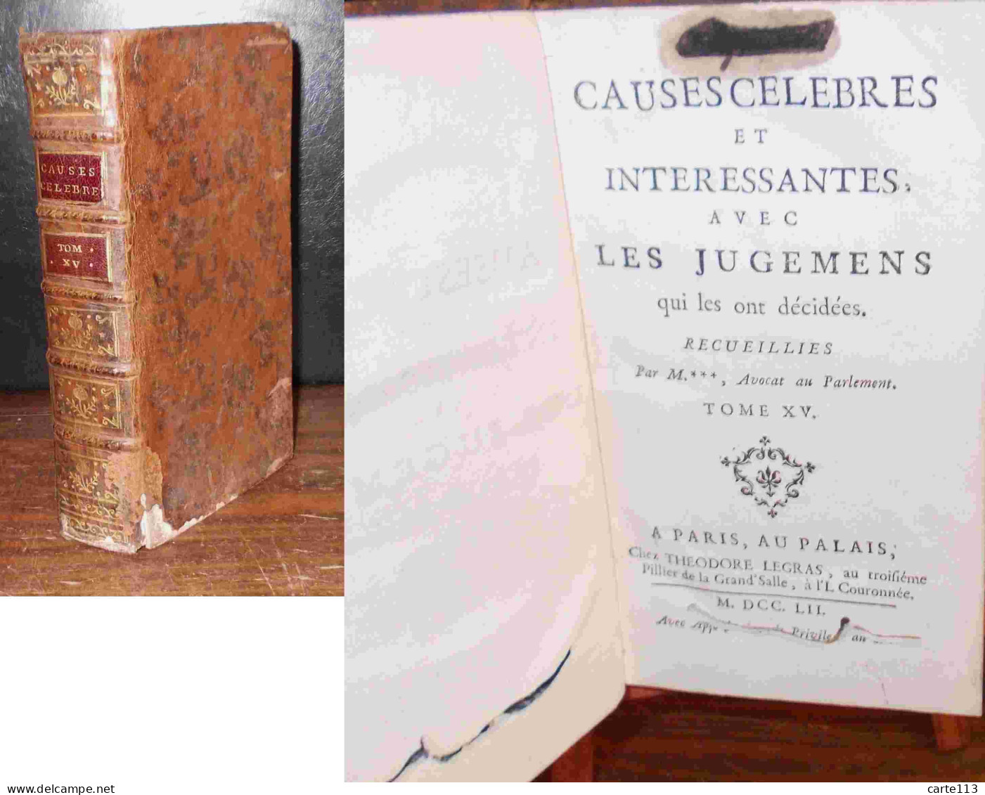 GAYOT DE PITAVAL Francois    - CAUSES CELEBRES ET INTERESSANTES AVEC LES JUGEMENS QUI LES ONT DECIDE - 1701-1800