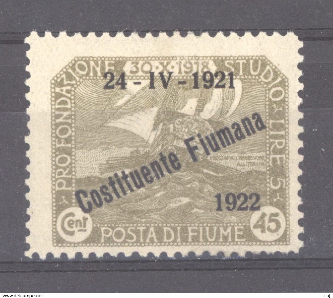 Italie  -  Fiume  :  Yv 163  * - Fiume