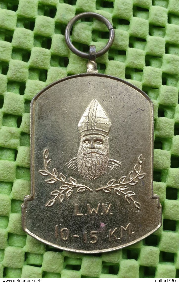 Medaile :  Sinterklaas Limburg Wandel Vereniging 1959 - LWV . -  Original Foto  !!  Medallion  Dutch - Sonstige & Ohne Zuordnung