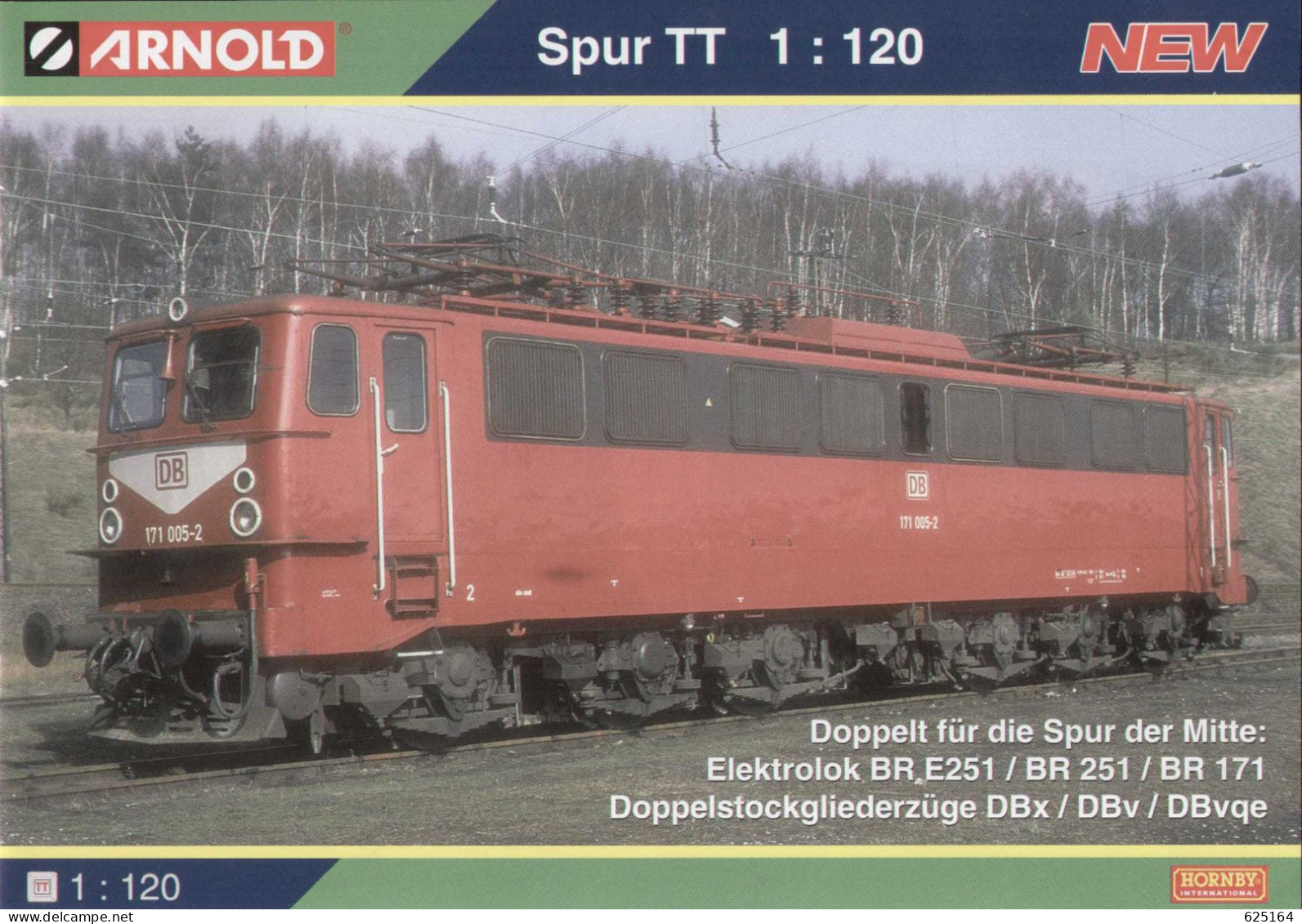 Catalogue ARNOLD Neuheiten 2014 Spur TT 1/120 (Hornby) - Alemania