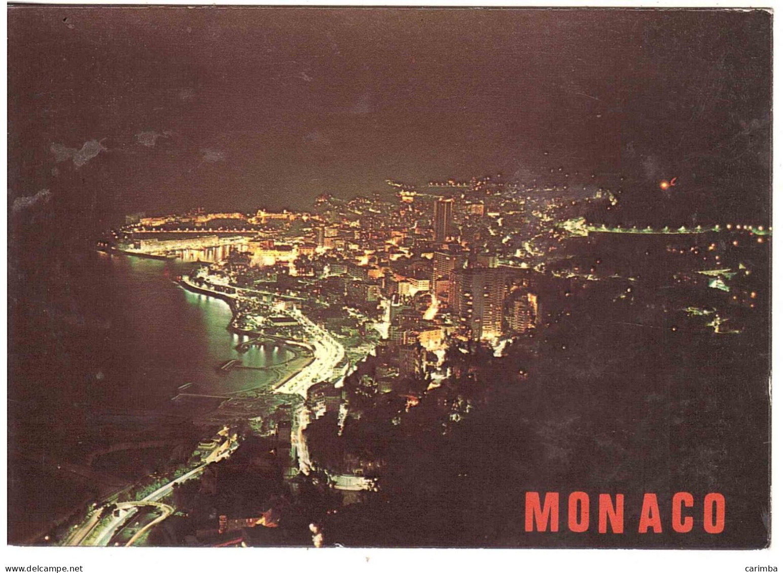 CARTOLINA PER ITALIA CON ANNULLO TARGHETTA VISTA PANORAMICA - Covers & Documents