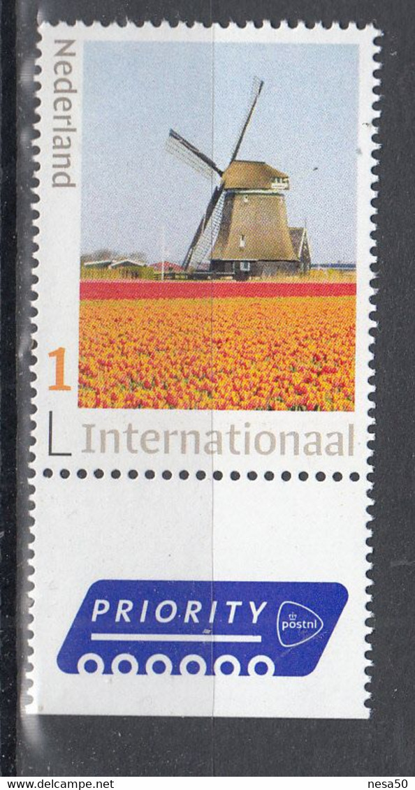 Nederland Persoolijke Zegels: Molen, Mill, Internationaal: Molen OT 't Zand Te Schagen - Unused Stamps