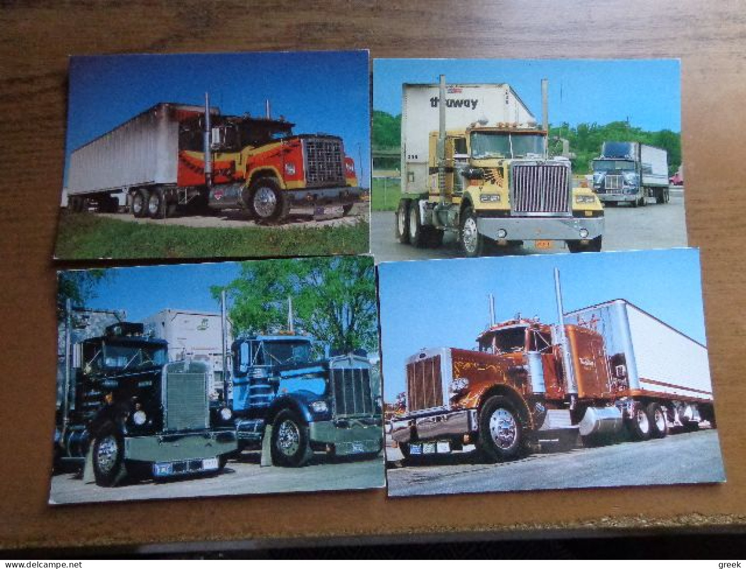 Vrachtwagen - Trucks / 11 Kaarten -> Onbeschreven (verzending Met Twee Zegels) - Trucks, Vans &  Lorries