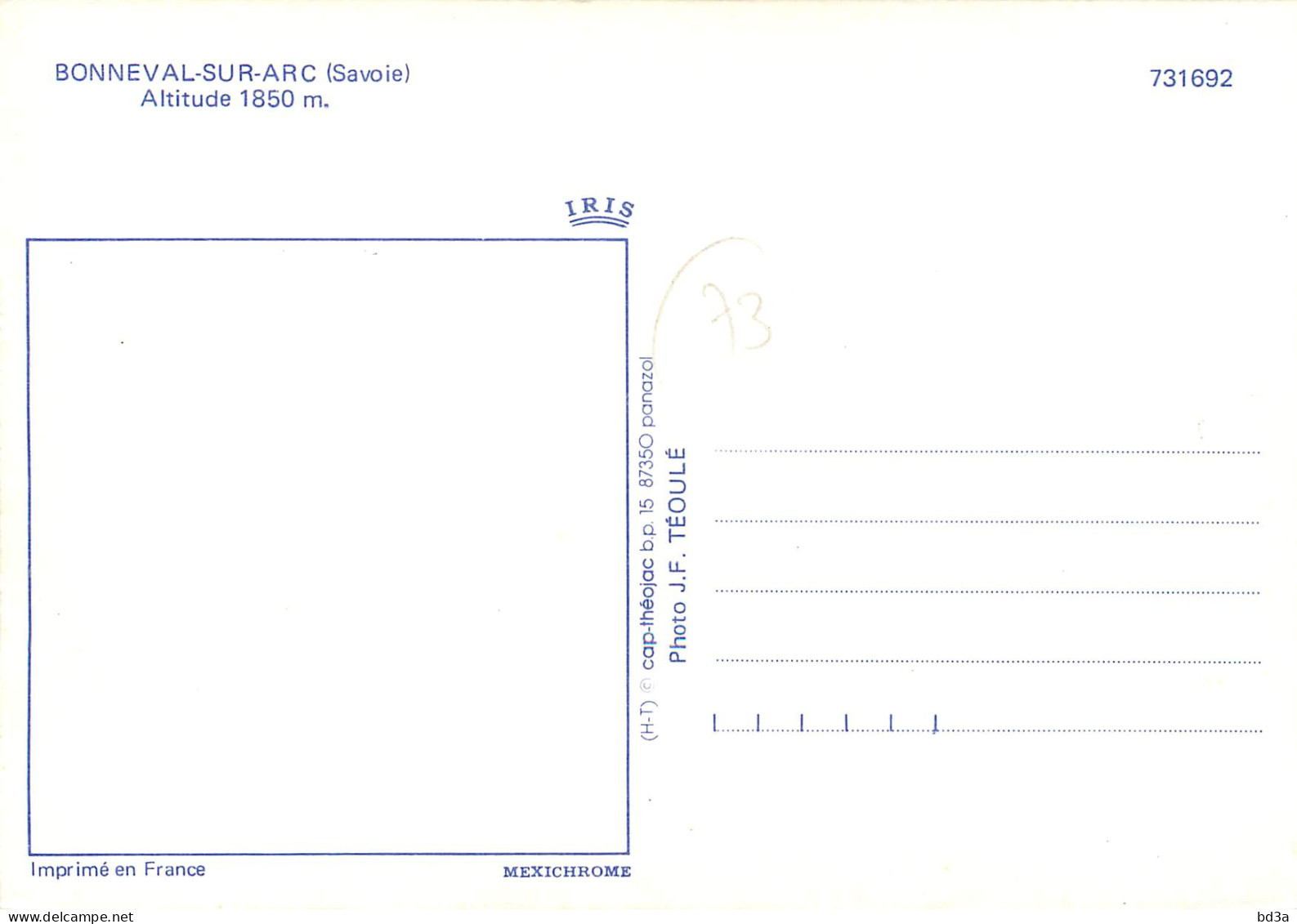 73 - BONNEVAL SUR ARC - Bonneval Sur Arc