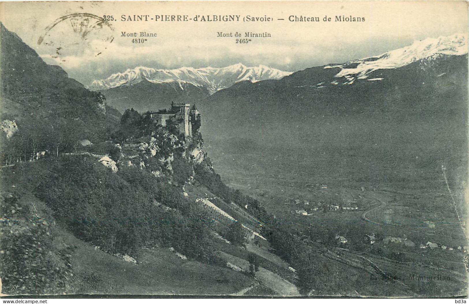73 - SAINT PIERRE D'ALBIGNY - CHÂTEAU DE MIOLANS - Saint Pierre D'Albigny