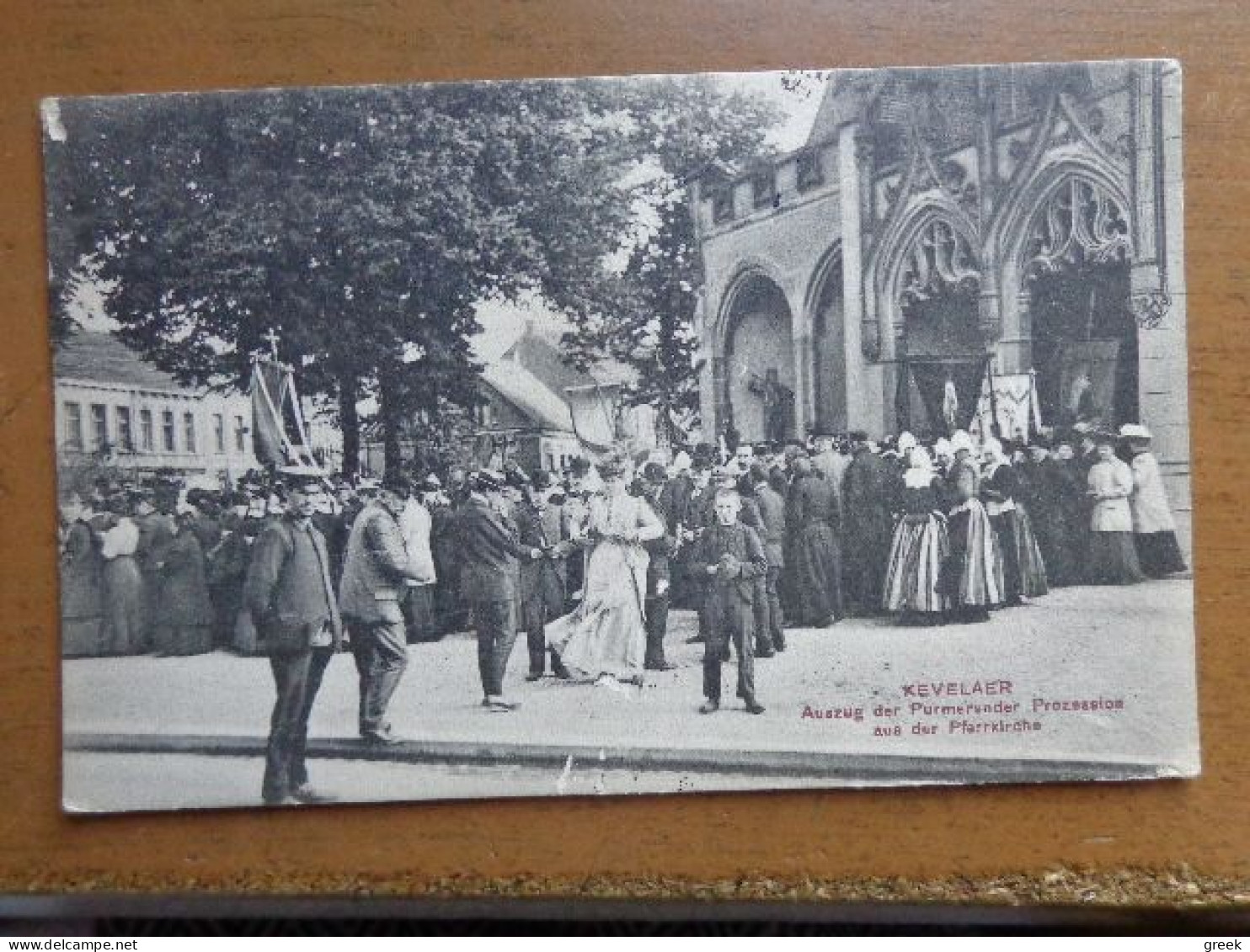 Deutschland / Kevelaer, Auszug Der Purmerander Prozession Aus Der Pfarrkirche --> 1919 - Kevelaer