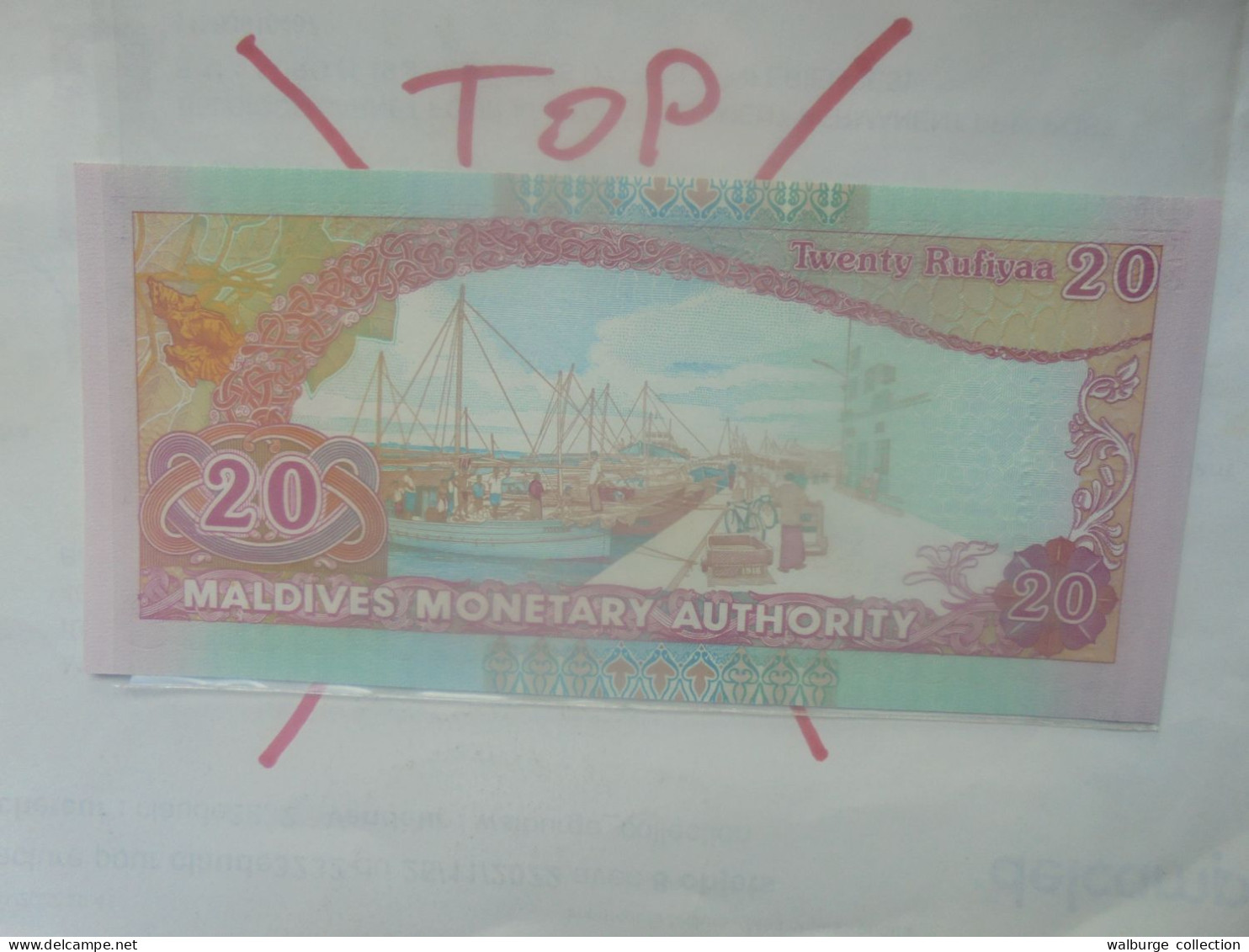 MALDIVES 20 RUFIYAA 2000 Neuf (B.33) - Maldiven