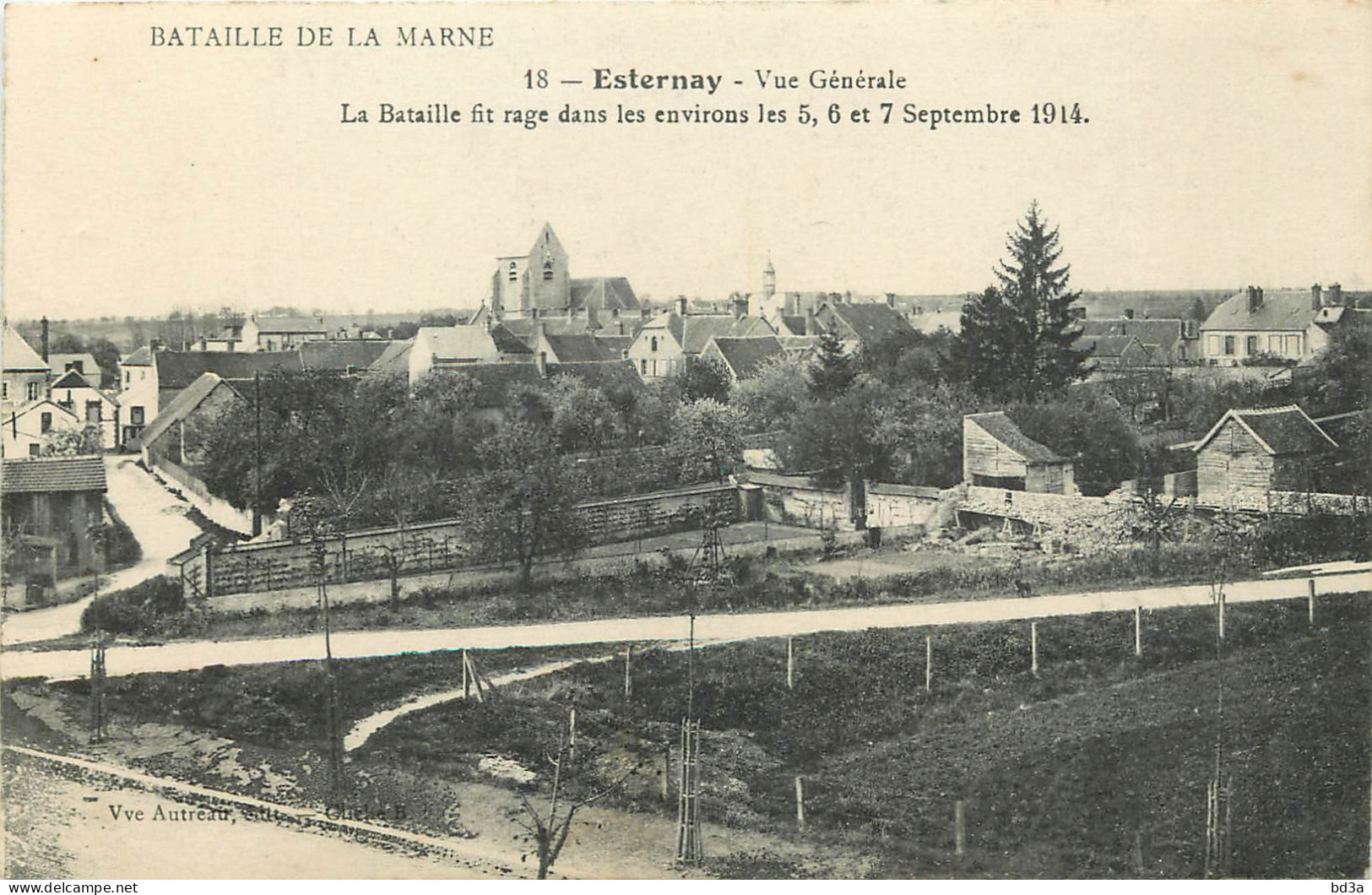 51 -  ESTERNAY - Vue Générale  - Esternay