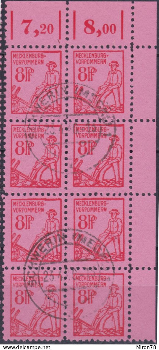 SBZ-Mecklenburg-Western Pomerania MiNr.11Y  Used Lot16 - Usati