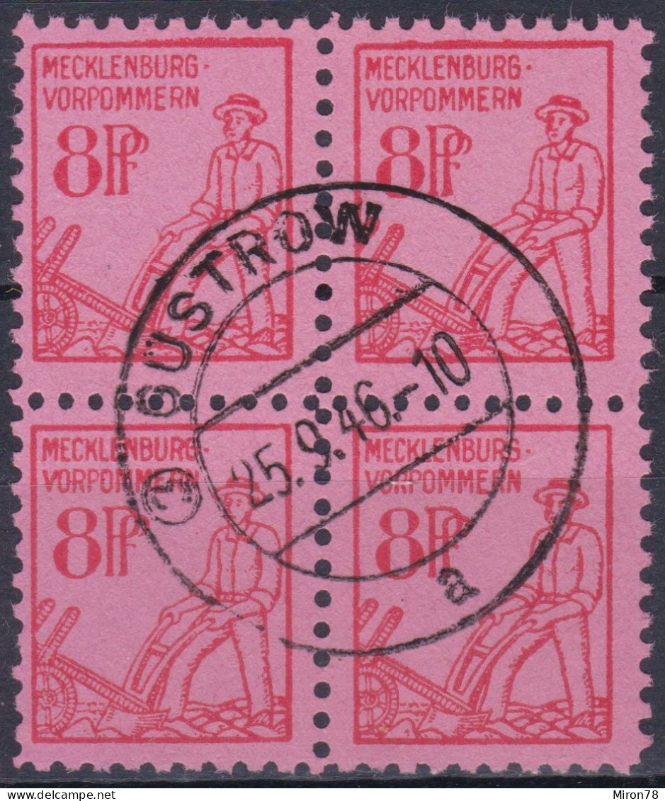 SBZ-Mecklenburg-Western Pomerania MiNr.11Y  Used Lot19 - Usados