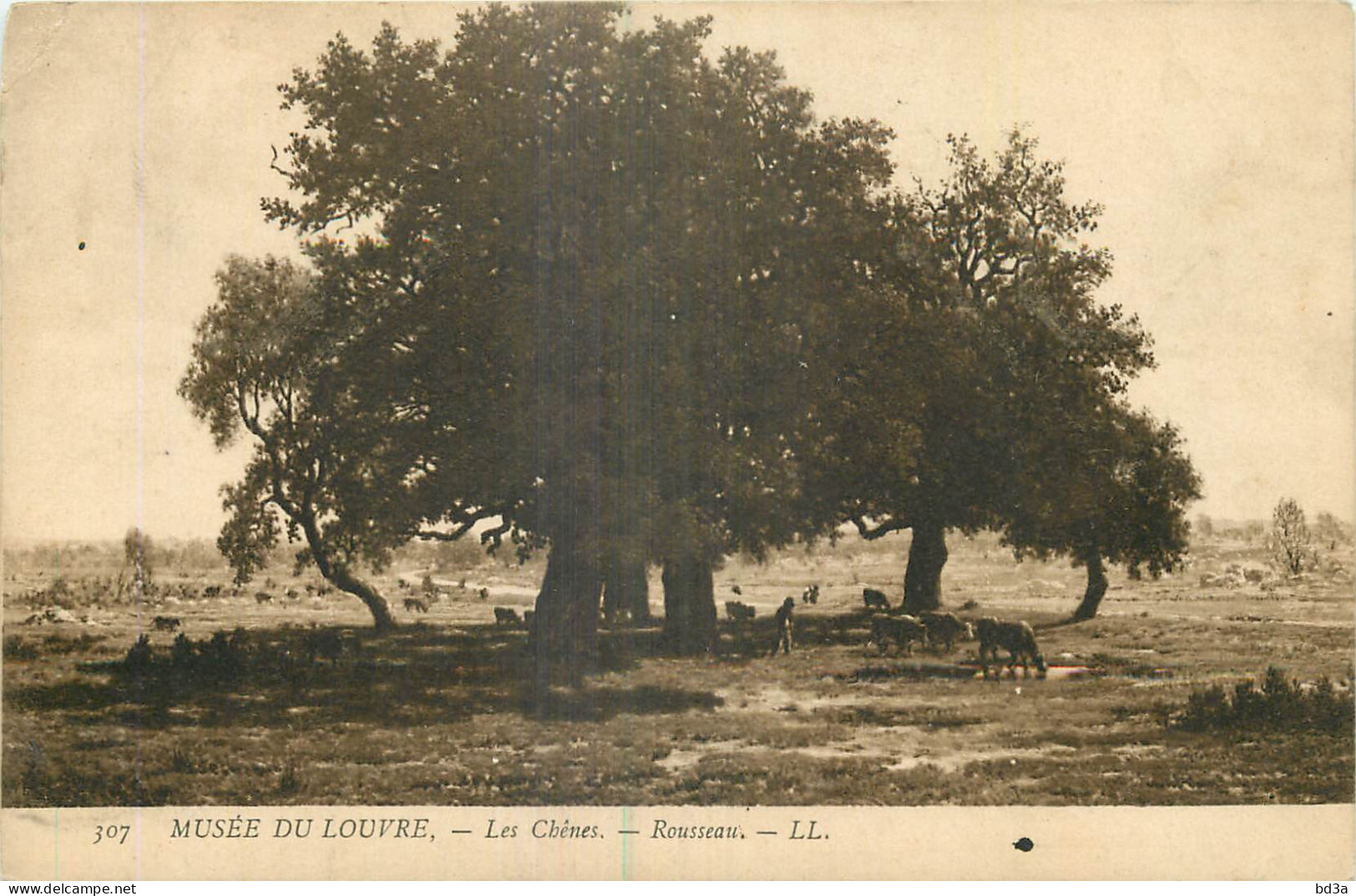  MUSEE DU LOUVRE - LES CHENES - ROUSSEAU - Musées