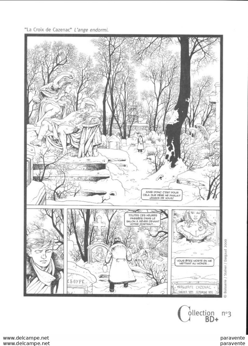 STALNER : Exlibris CLUB BD+ N°3 , En 2000 Par DARGAUD - Künstler P - R