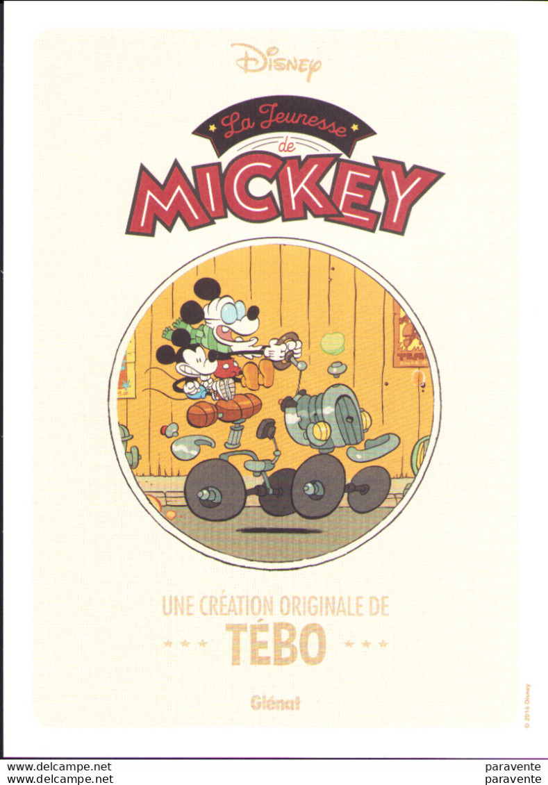 TEBO : Exlibris GLENAT Pour MICKEY - Illustratoren S - V