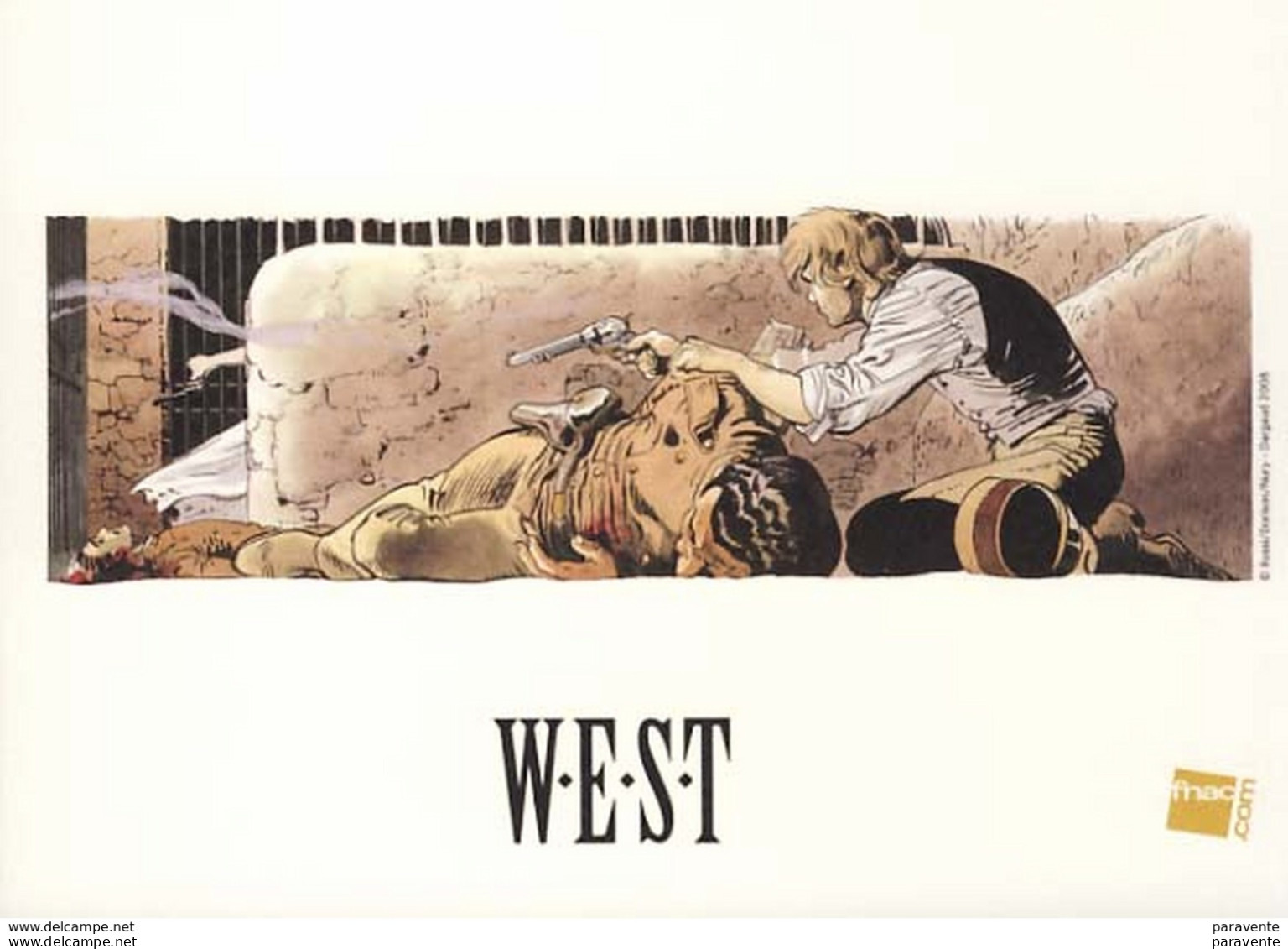 ROSSI : Exlibris FNAC Pour WEST - Illustrators P - R