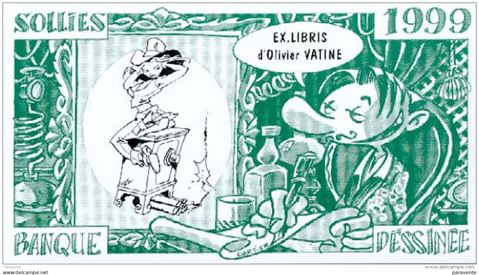 VATINE : Exlibris Sollies 1999    (non Ns) - Illustrators W - Z