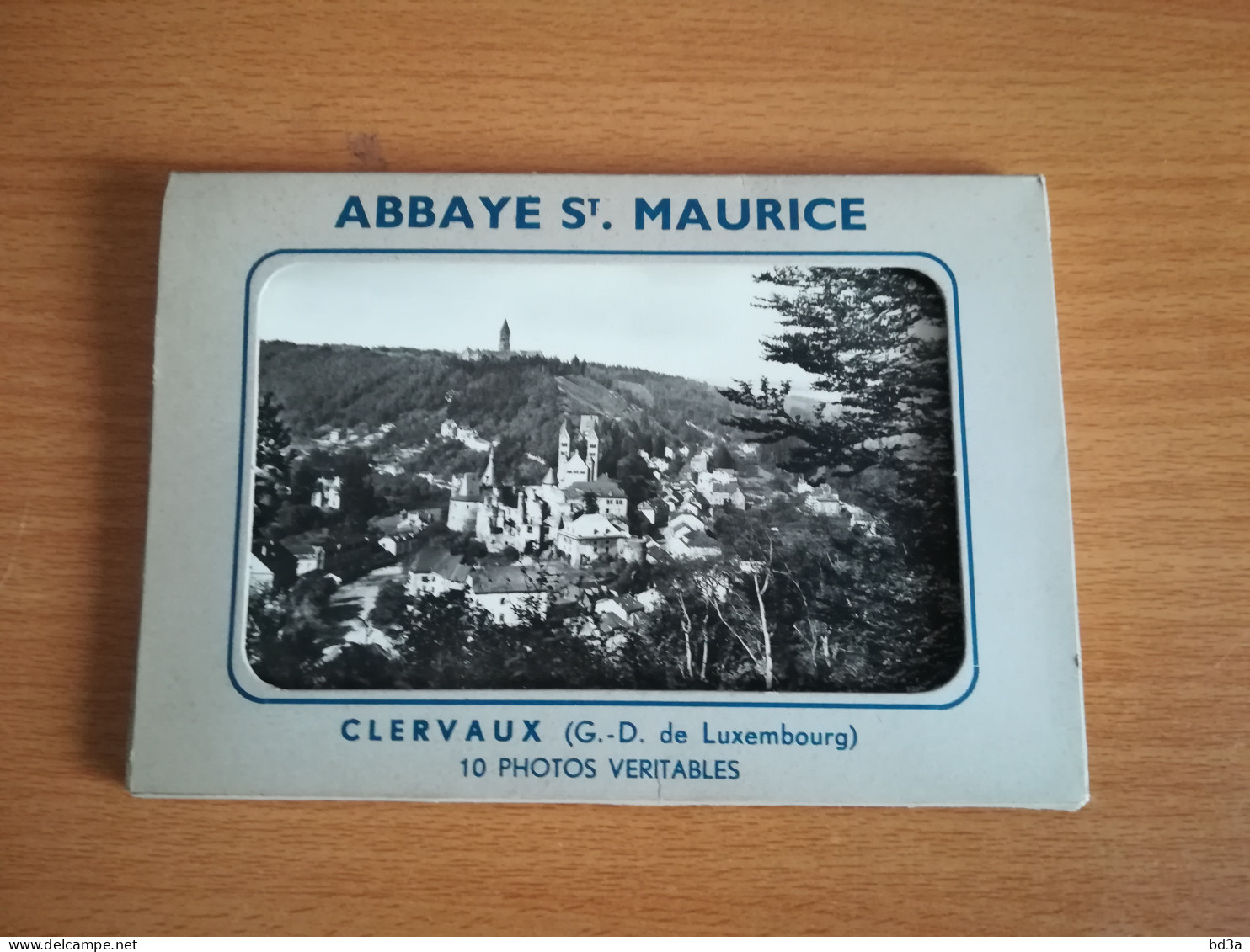 CARNET ABBAYE SAINT MAURICE CLERVAUX 10 CARTES  - Clervaux