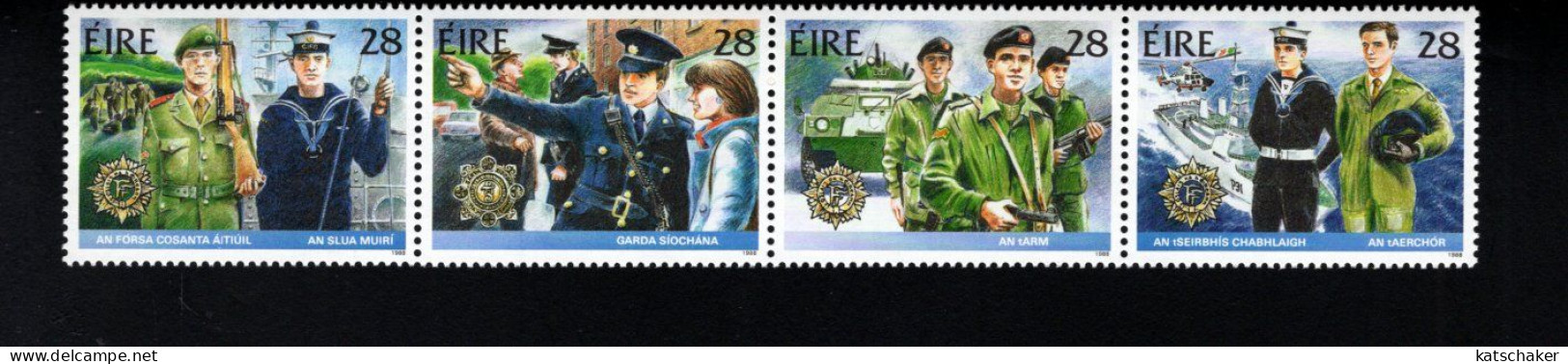 1997026796 1988  SCOTT 726A (XX) POSTFRIS  MINT NEVER HINGED - IRISH SECURITY FORCES - Nuovi