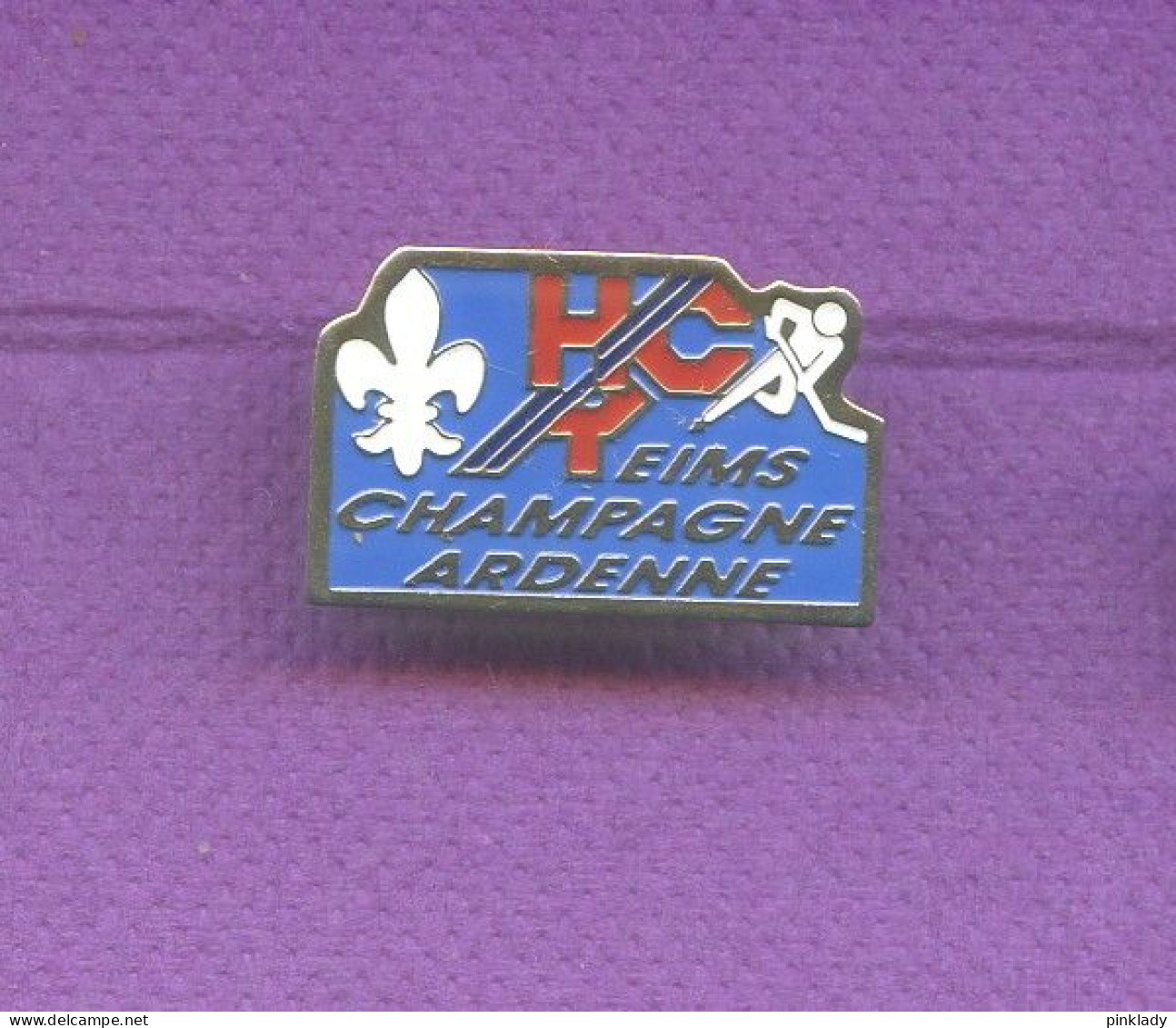 Rare Pins Hockey Sur Glace Reims Champagne Ardenne Lys Q275 - Winter Sports