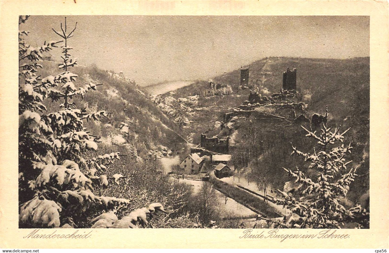 MANDERSCHEID - Alte Karte Verlag Franz Von Reeklonghausen - Manderscheid