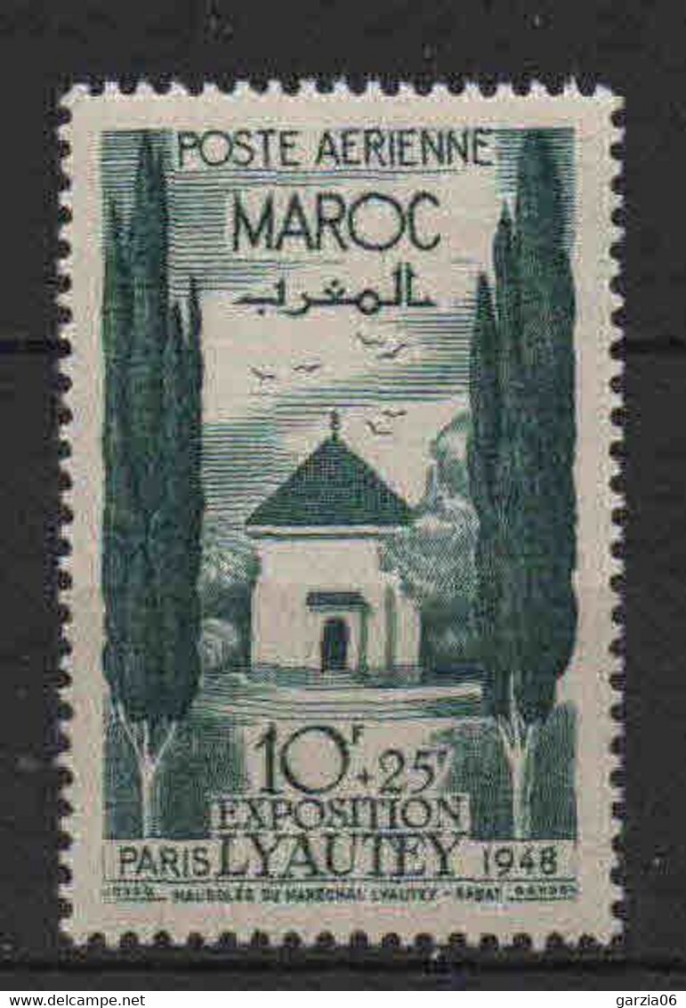 Maroc - 1948 - Exposition Lyautey  - PA 67- Neufs ** - MNH - Posta Aerea