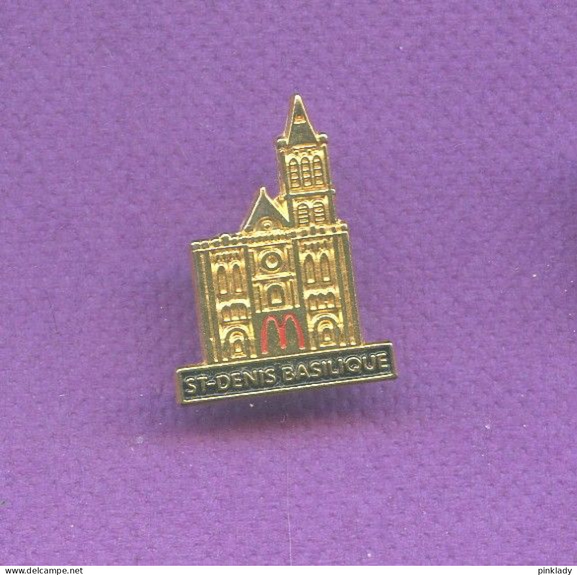 Rare Pins Mc Donald's Saint Denis Basilique Q301 - McDonald's