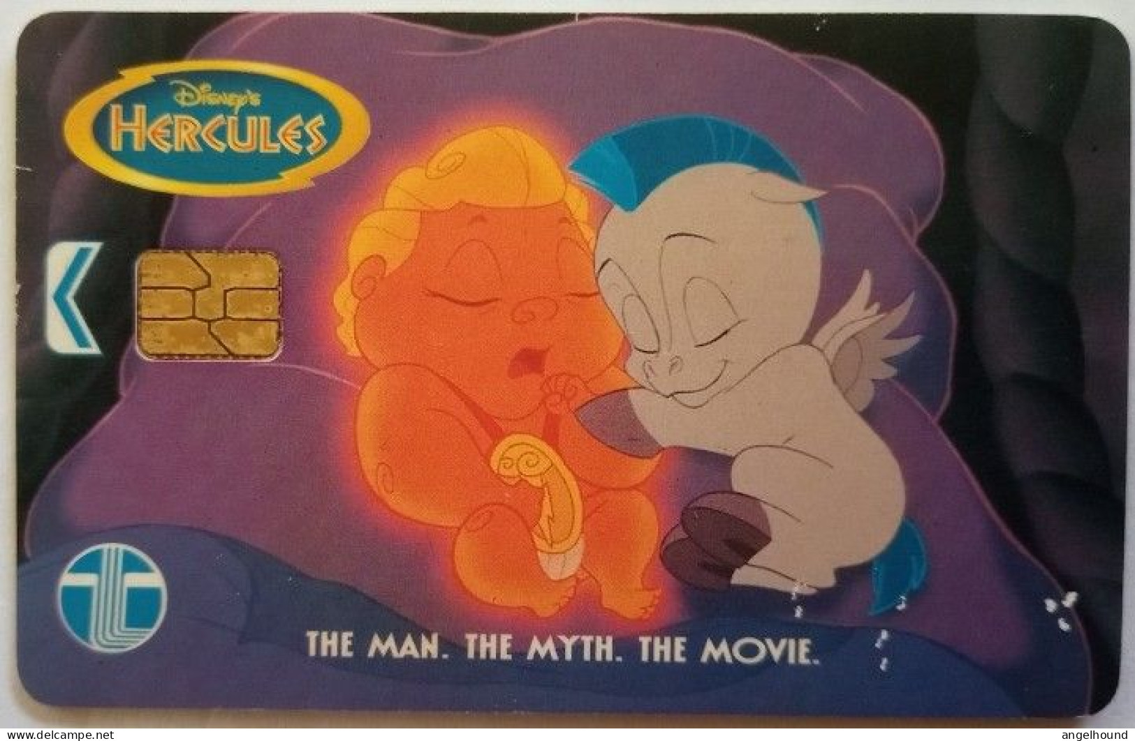 Malaysia Rm5 Chhip Card - Disney Hercules 1/6 - Malasia