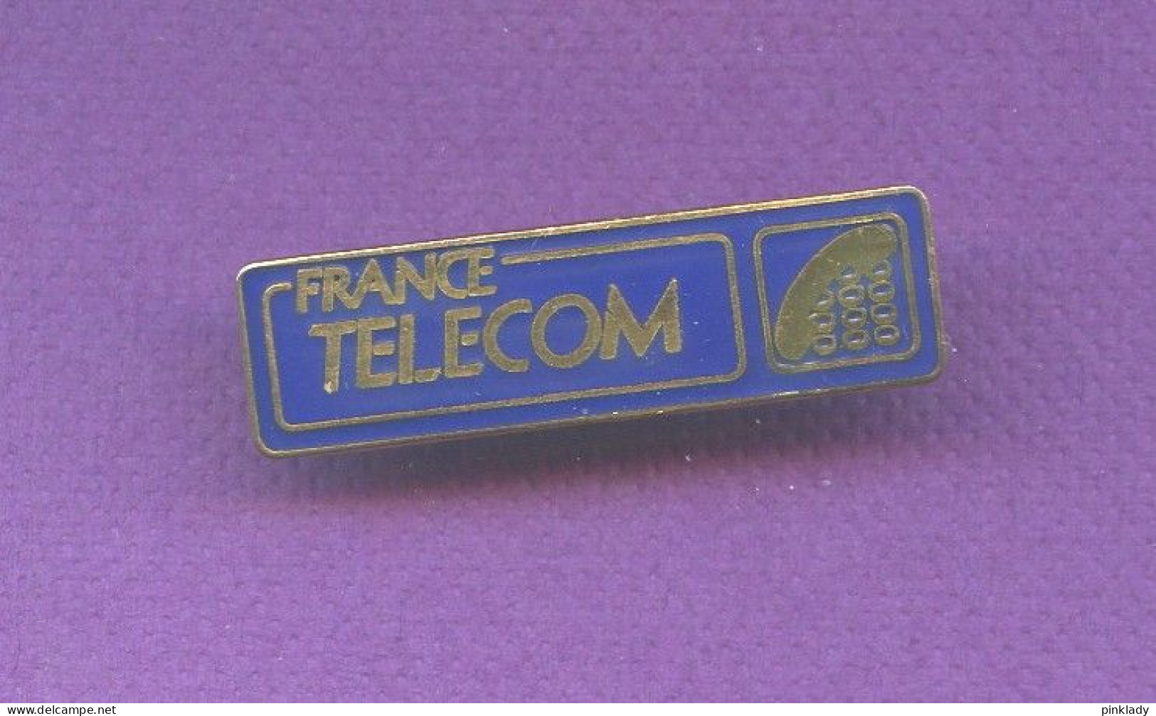 Superbe Pins France Telecom 3.8 Cm X 1 Cm Egf Q302 - Telecom De Francia