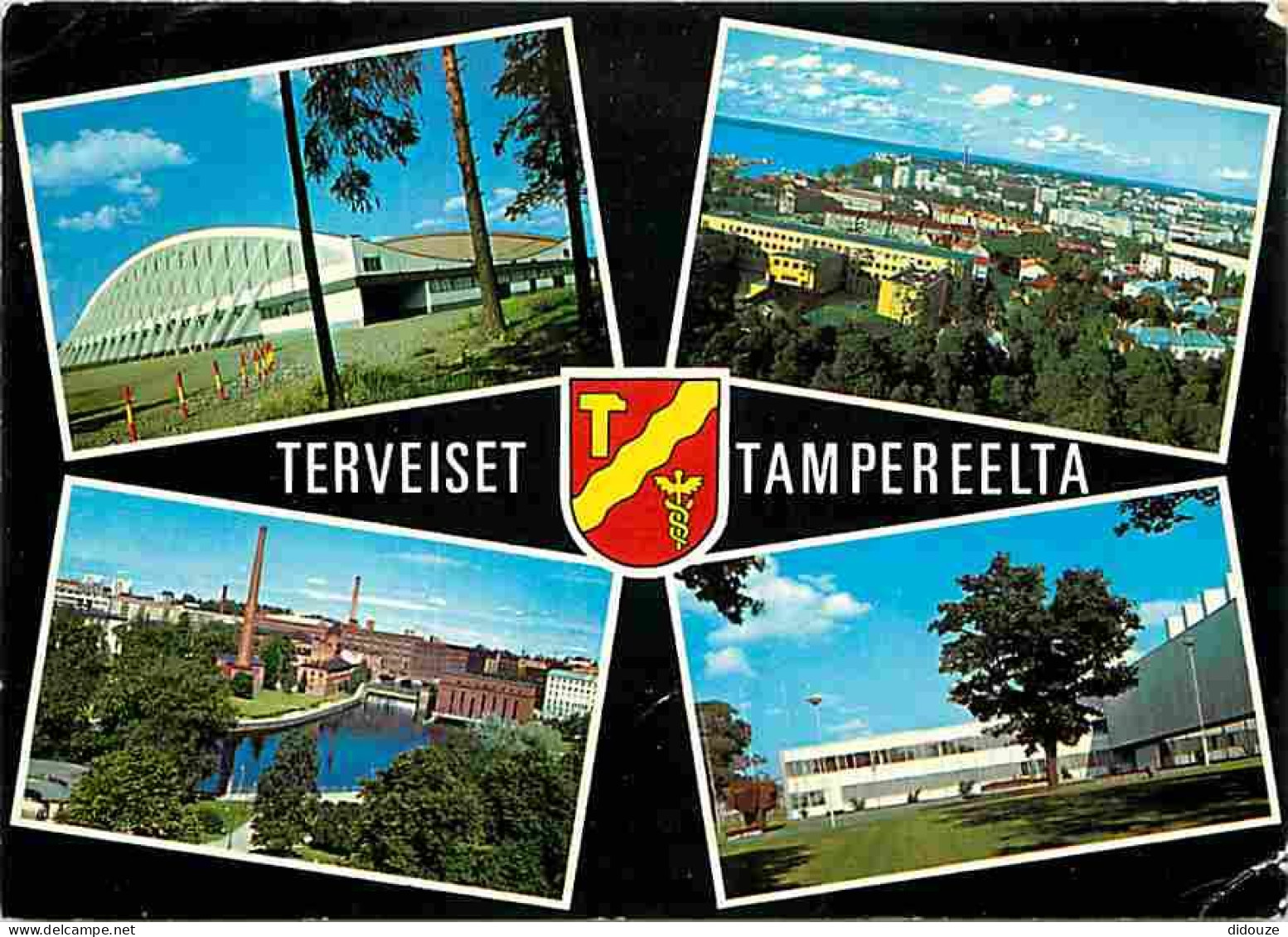 Finlande - Terveiset Tampereelta - Multivues - CPM - Voir Scans Recto-Verso - Finnland