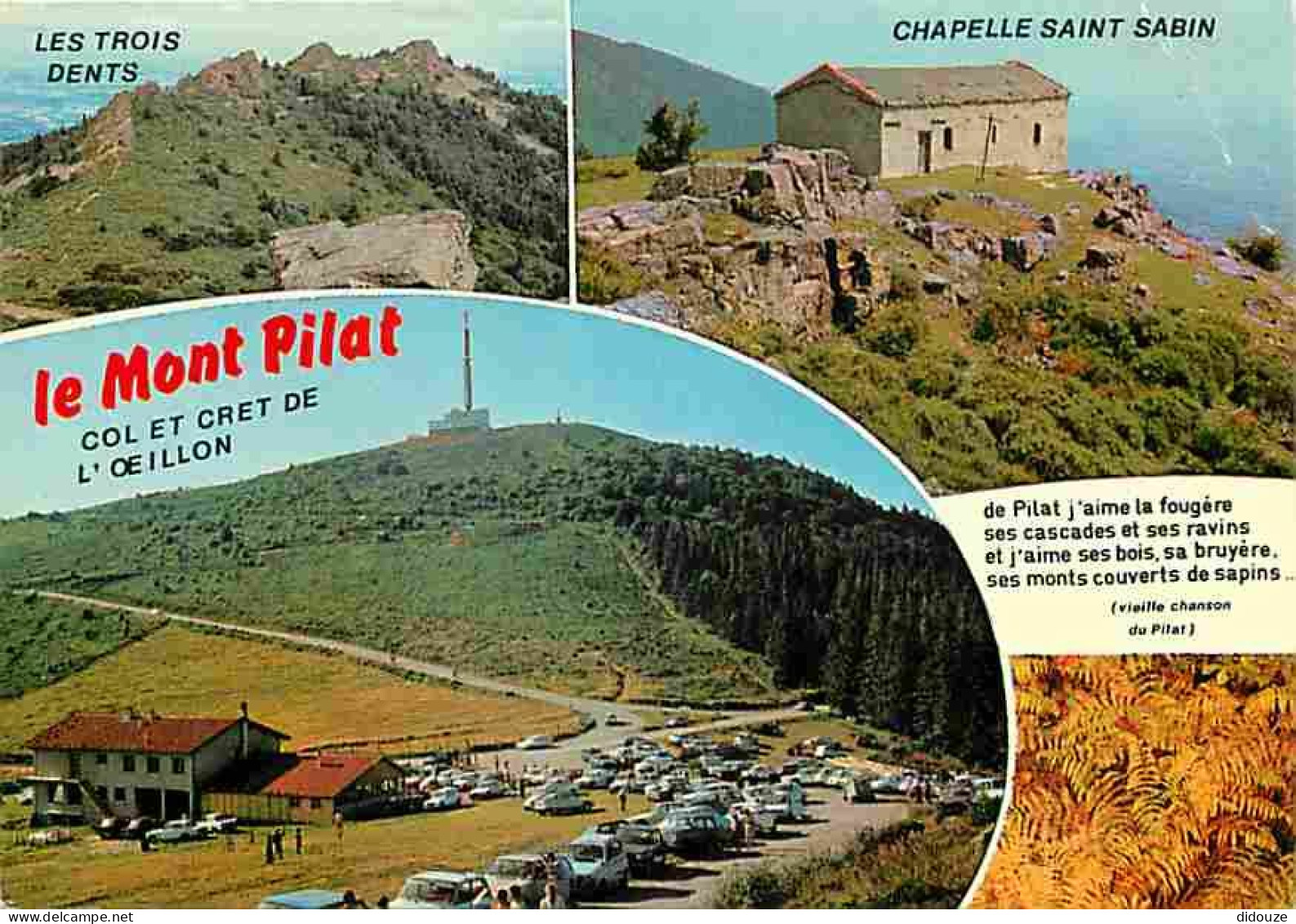 42 - Le Mont Pilat - Multivues - Automobiles - CPM - Voir Scans Recto-Verso - Mont Pilat