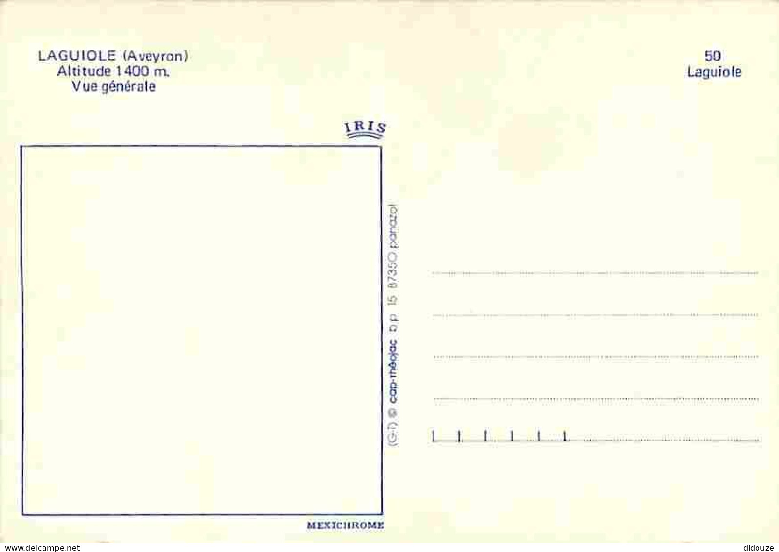 12 - Laguiole - Vue Générale - Carte Neuve - CPM - Voir Scans Recto-Verso - Laguiole