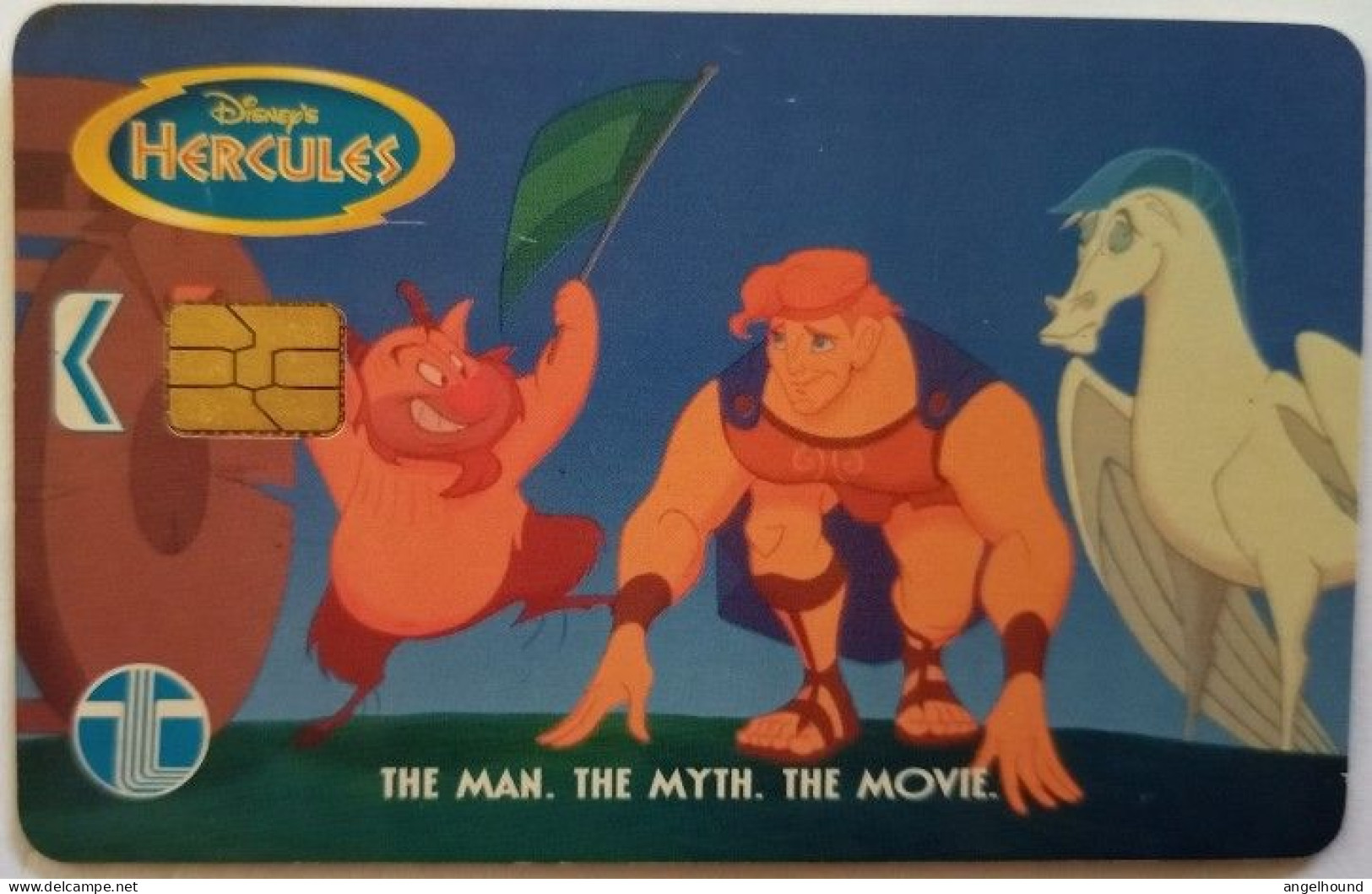 Malaysia Rm10 Chip Card - Disney Hercules 2/6 - Maleisië