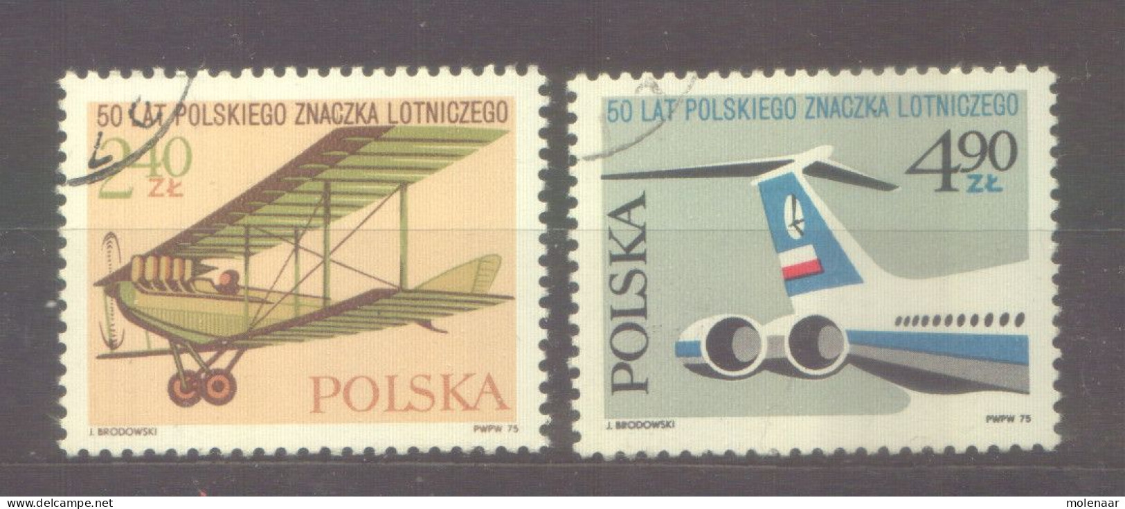 Postzegels > Europa > Polen > 1944-.... Republiek > 1971-80 > Gebruikt No. 2395-2396 (12126) - Usati