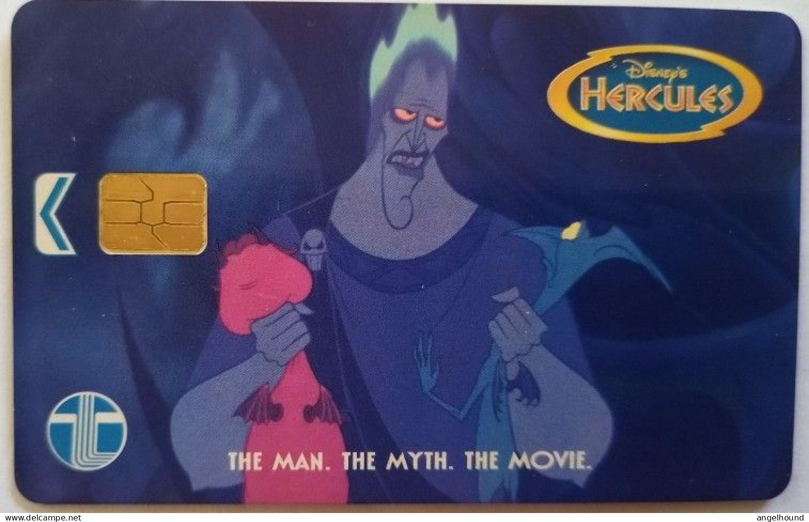 Malaysia Rm5 Chip Card - Disney Hercules 4/6 - Maleisië