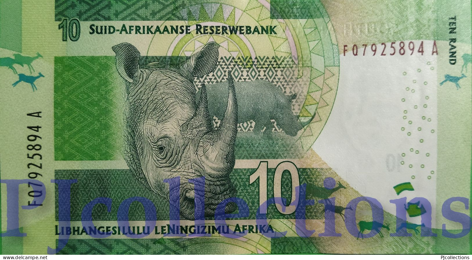 SOUTH AFRICA 10 RAND 2013/16 PICK 138b UNC - Suráfrica