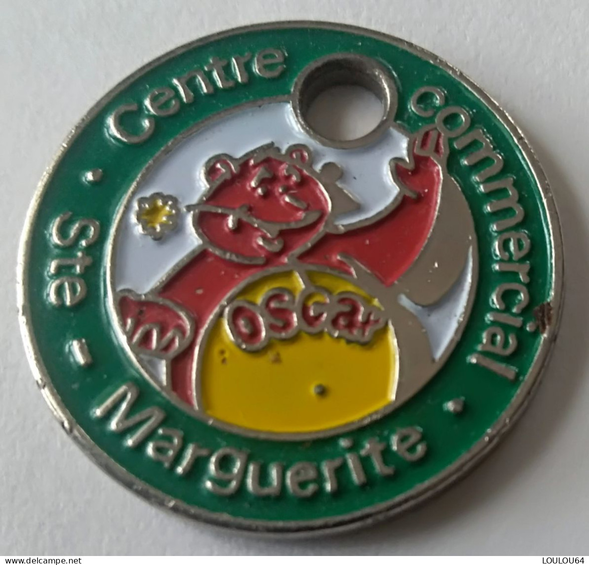 Jeton De Caddie - Centre Commercial Ste Marguerite  - En Métal - - Trolley Token/Shopping Trolley Chip