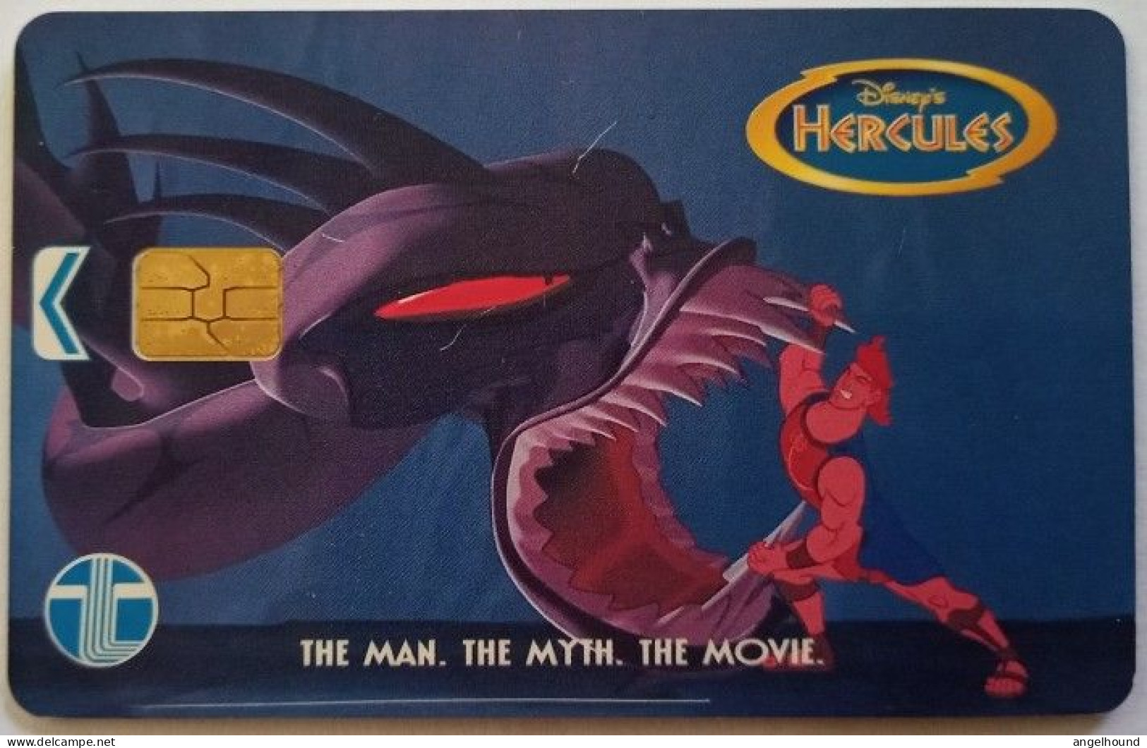 Malaysia Rm10 Chip Card - Disney Hercules 5/6 - Malasia